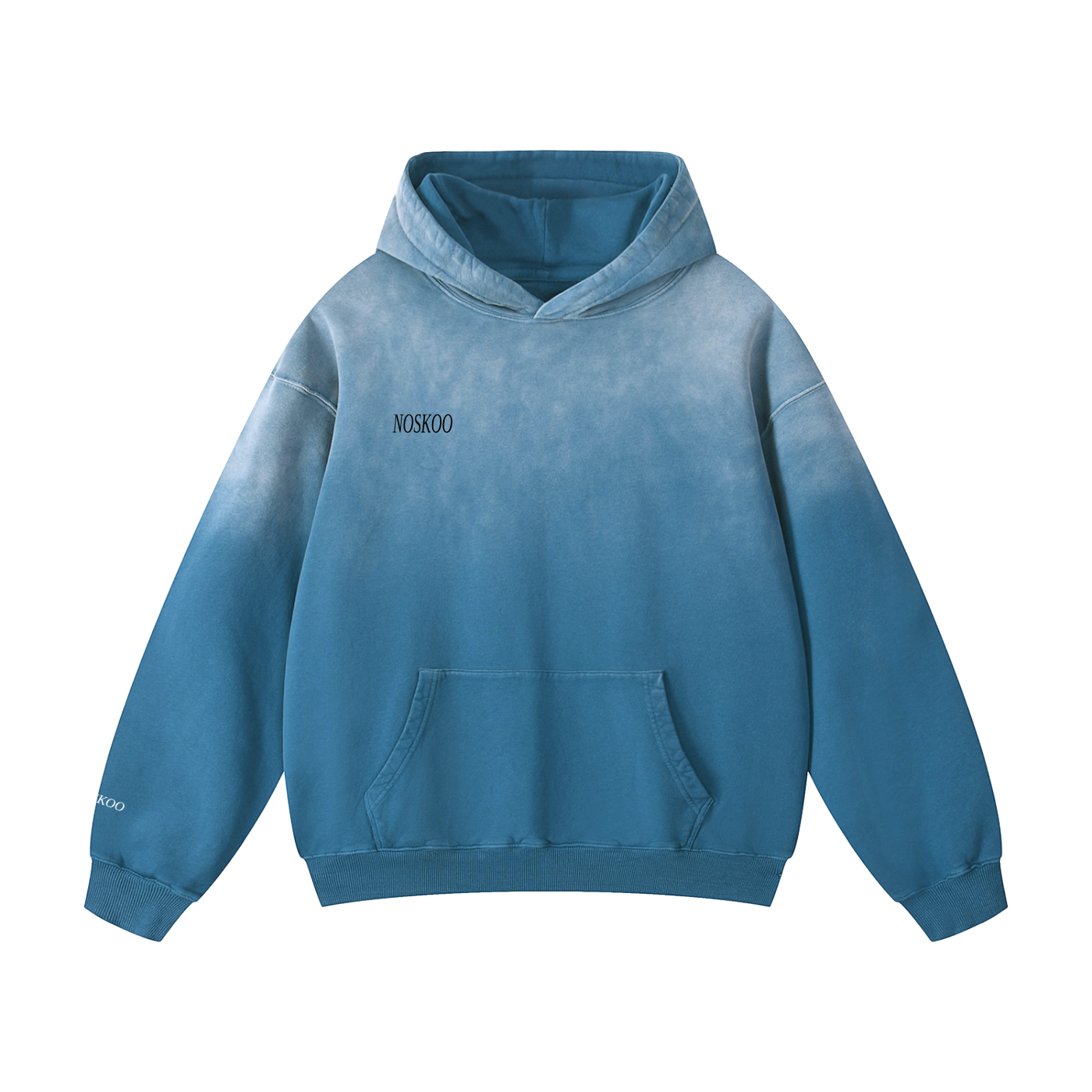 sunfade hoodie,oversized hoodie,heavyweight hoodie,washed hoodie,Noskoo streetwear hoodie